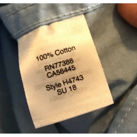 J Crew Mens Short Sleeve Button-Down Shirt Size S Blue Speedboat Print - Picture 8 of 8